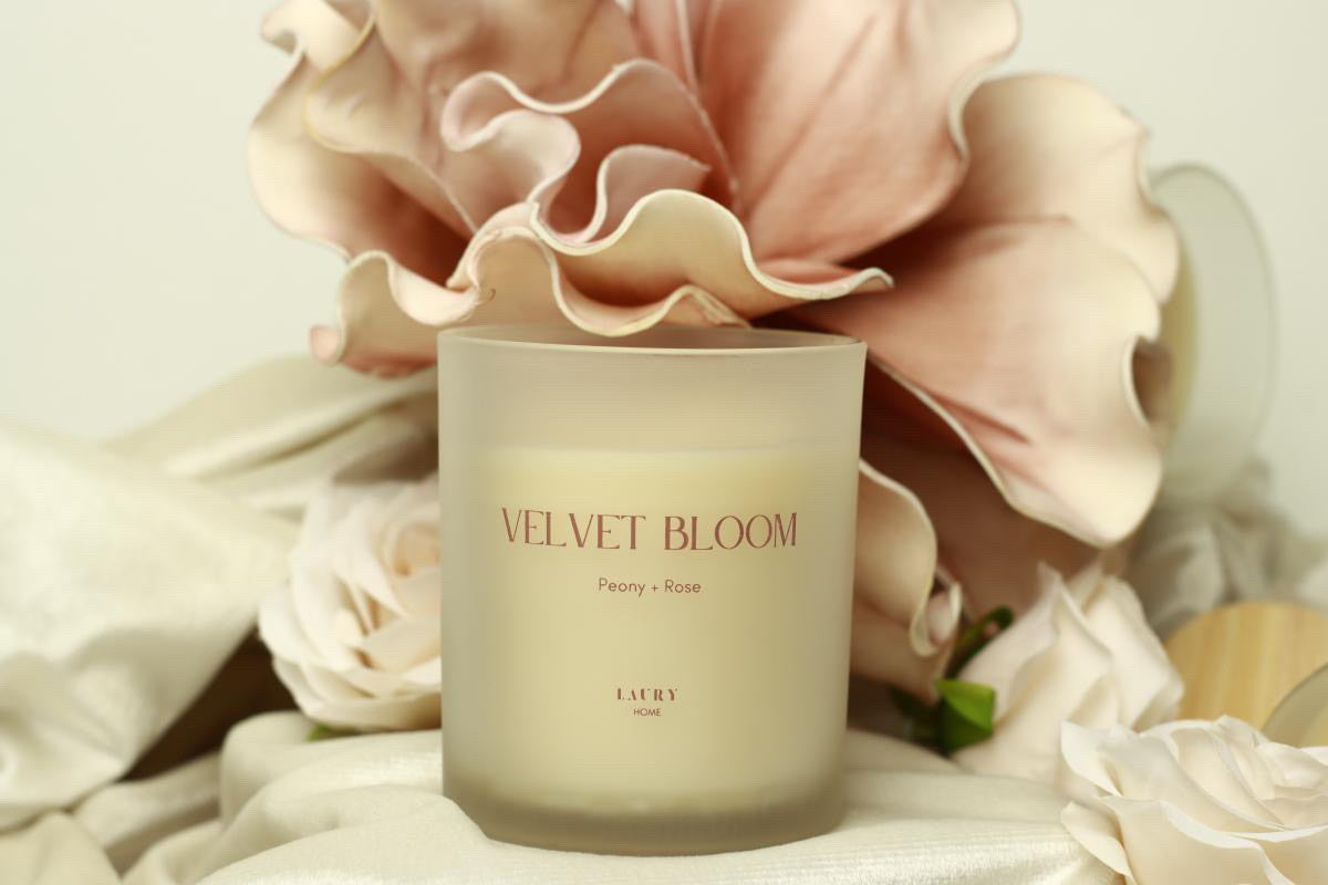 Velvet Bloom Soy Candle