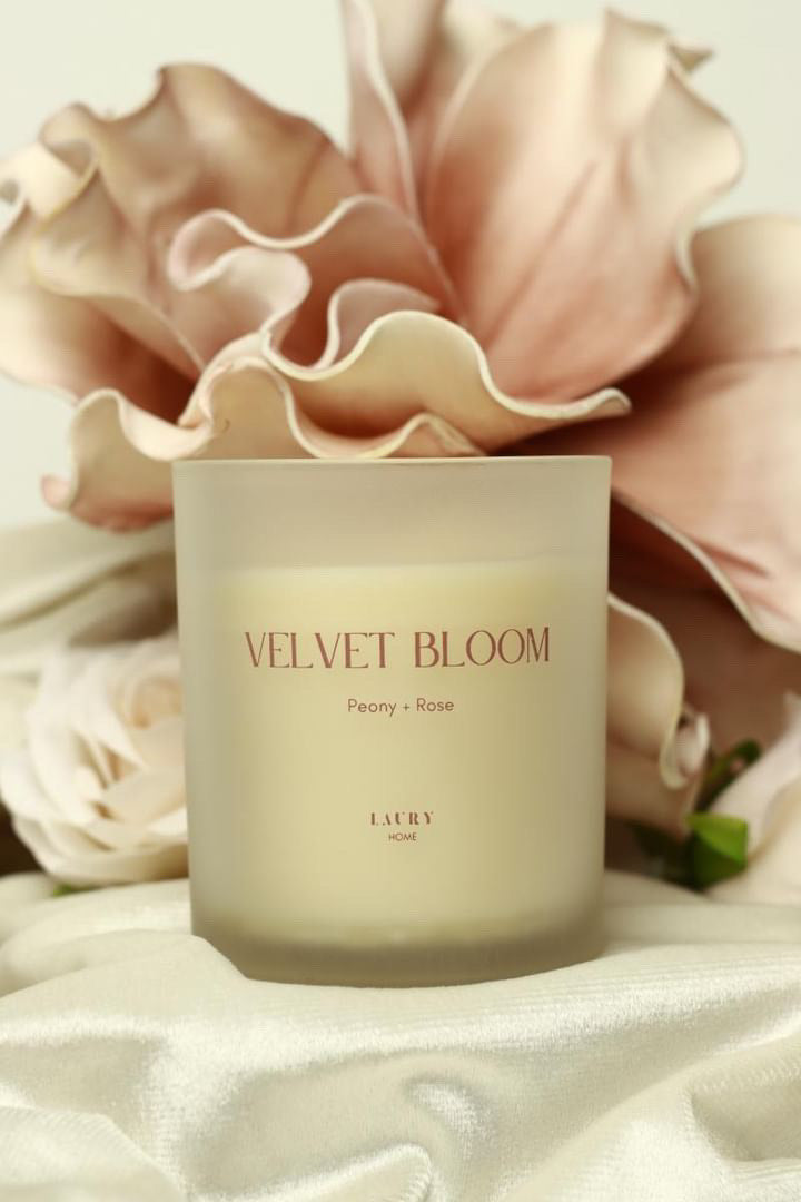 Velvet Bloom Soy Candle